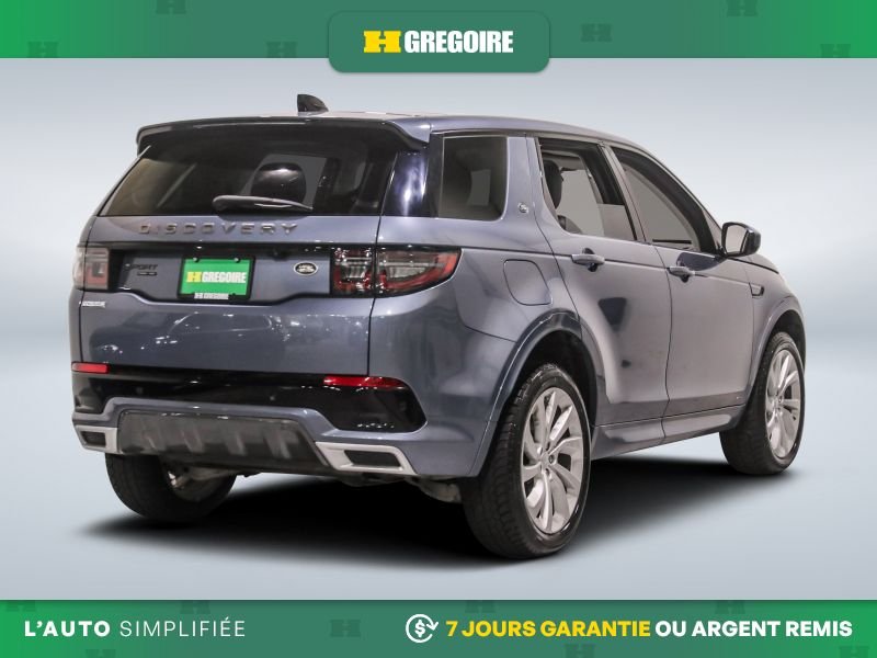 Land Rover DISCOVERY SPORT 822629 | R-Dynamic 4WD AUTO AC CUIR TOIT NAV CAM RECUL BLEU 2020 Bleu Laval - photo #8