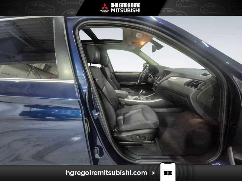 BMW X3 2014 Bleu Blainville - photo #16