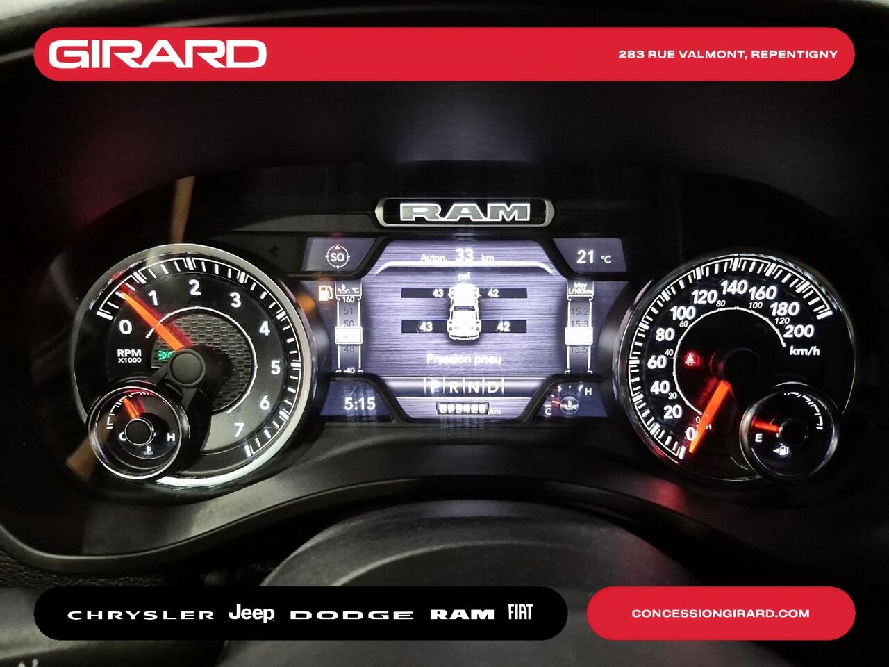RAM 1500 2019 Rouge Repentigny - photo #20