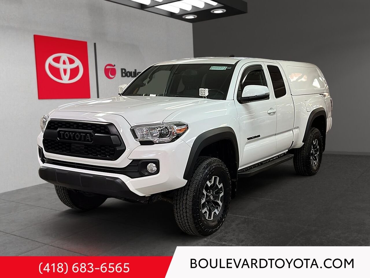 2023 Toyota Tacoma 100108A-23 | CABINE ACCES TRD OFFROAD 4x4 White Québec - photo #0