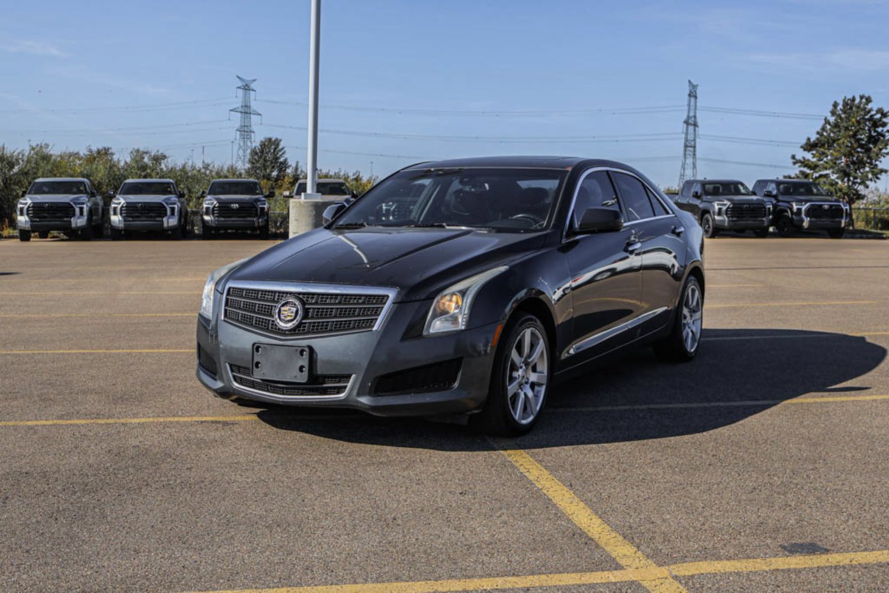 2014 Cadillac ATS 4dr Sdn 2.5L RWD Phantom Gray Metallic Sherwood Park - photo #3