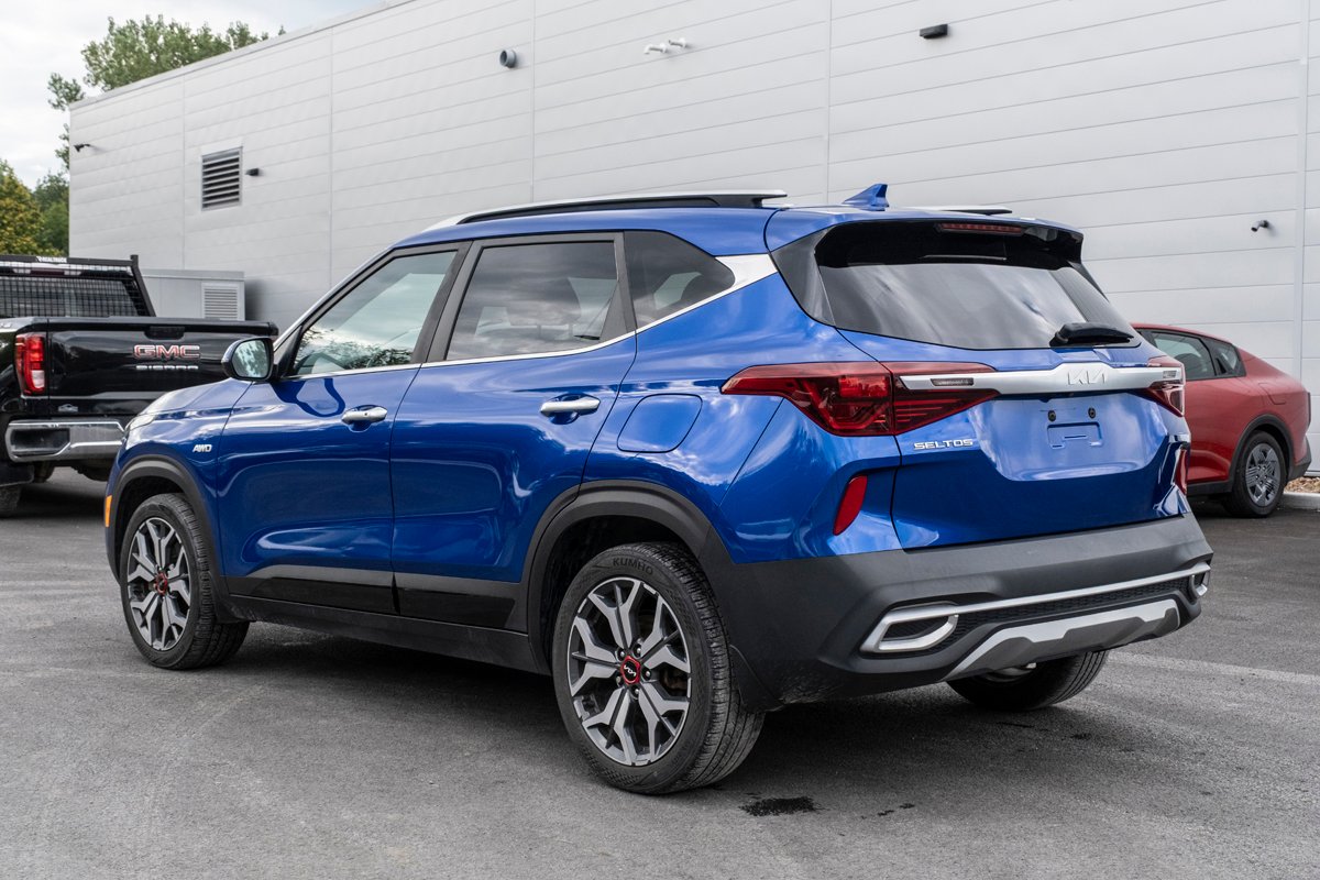 2022 Kia Seltos Blue Gatineau - photo #3