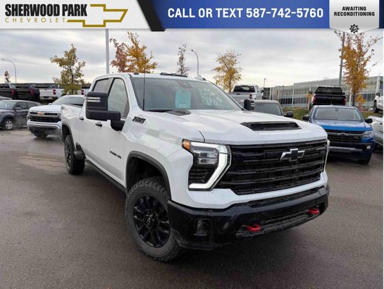 2026 Chevrolet Silverado 3500HD LTZ+ Trail Boss 6.6L Gas | Technology Package White