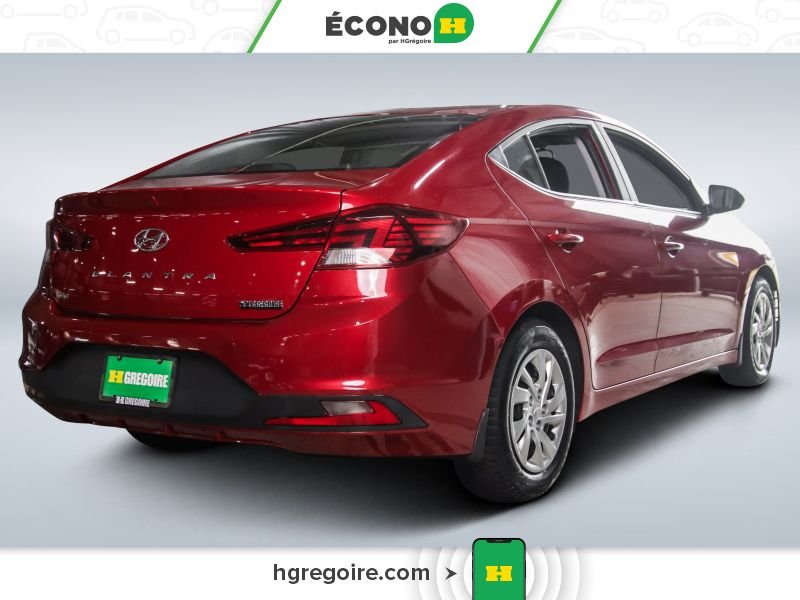Hyundai Elantra 821042 | ESSENTIAL AUTO A/C GR ELECT CAMERA RECUL 2019 Rouge Laval - photo #6