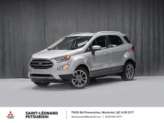2020 Ford EcoSport TITANIUM Silver