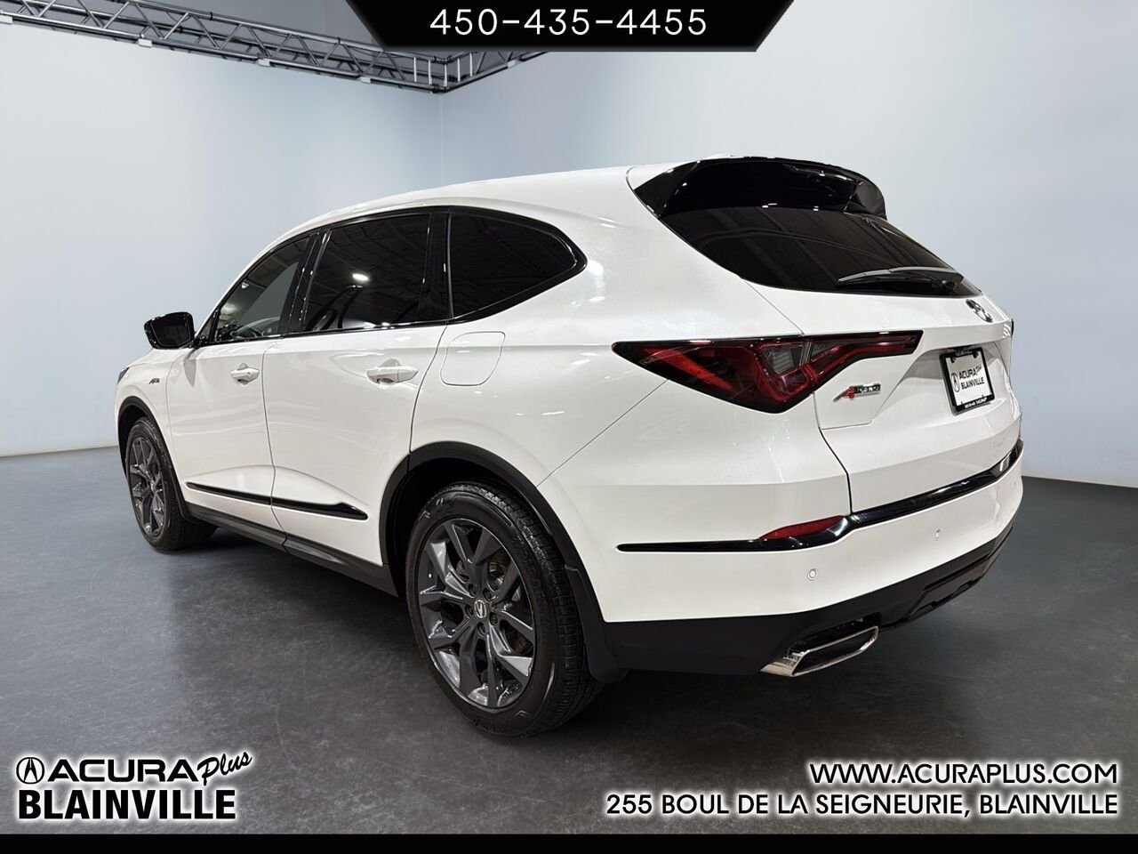 2024 Acura MDX White Blainville - photo #3