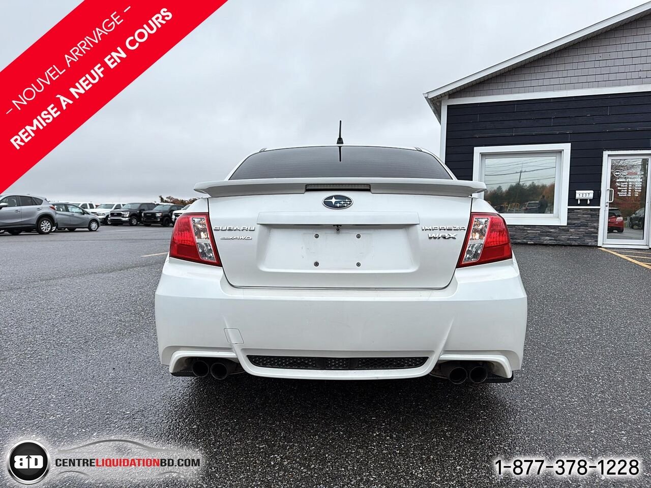 Subaru WRX SEDAN | BD0456 2013 Blanc Granby - photo #8