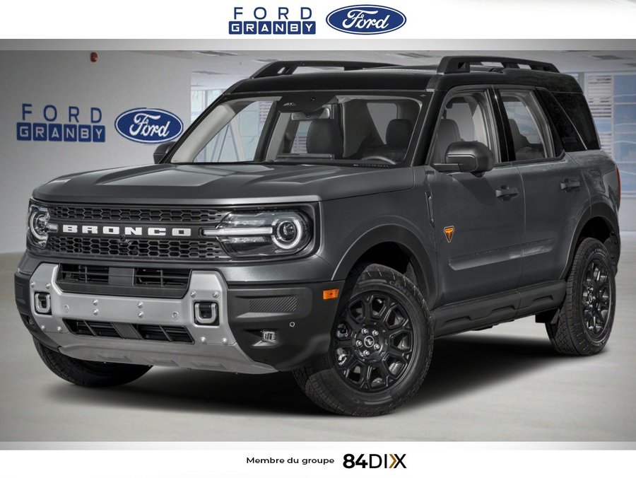 2026 Ford Bronco Sport Badlands 4x4 Carbonized Grey Metallic