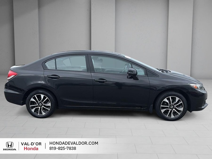 Honda Berline Civic EX 4 portes, boîte automatique 2013 Noir