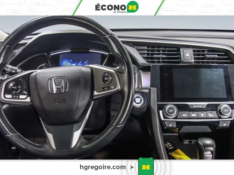 2017 Honda Civic Blue Blainville - photo #11