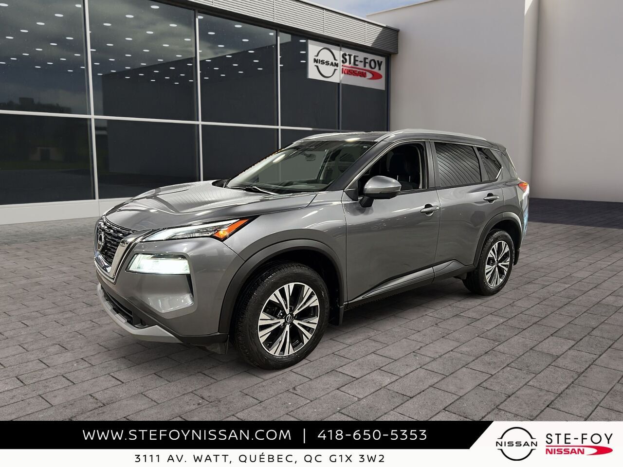 Gray 2023 Nissan Rogue SUV / Crossover All-Wheel Drive Continuously Variable Transmission