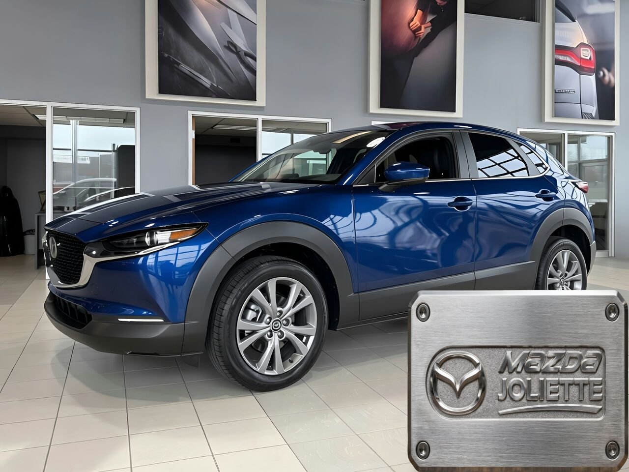 2026 MAZDA CX-30 Deep Crystal Blue Mica Notre-Dame-des-Prairies - photo #0