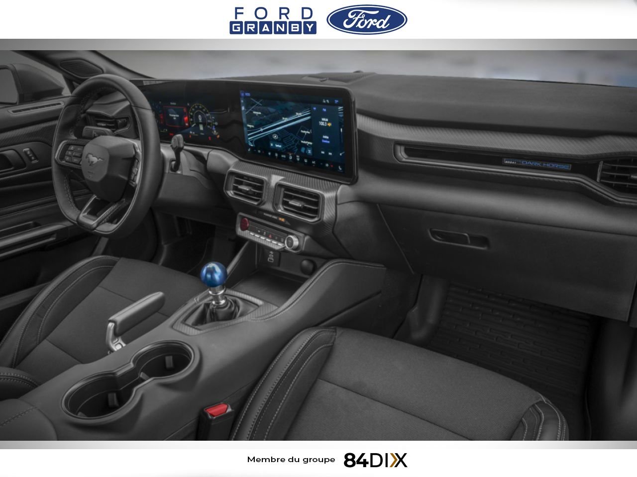 2026 Ford Mustang Shadow Black Granby - photo #4