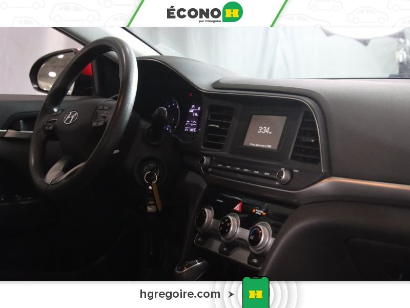 Hyundai Elantra 821042 | ESSENTIAL AUTO A/C GR ELECT CAMERA RECUL 2019 Rouge Laval - photo #15