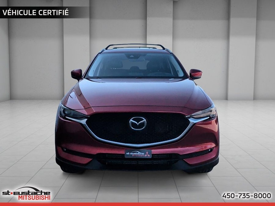 Mazda CX-5 GT TURBO AWD-CUIR-SIÈGES ET VOLANT CHAUFFANTS- TOIT OUVRANT-BLUETOOTH 2019 Rouge