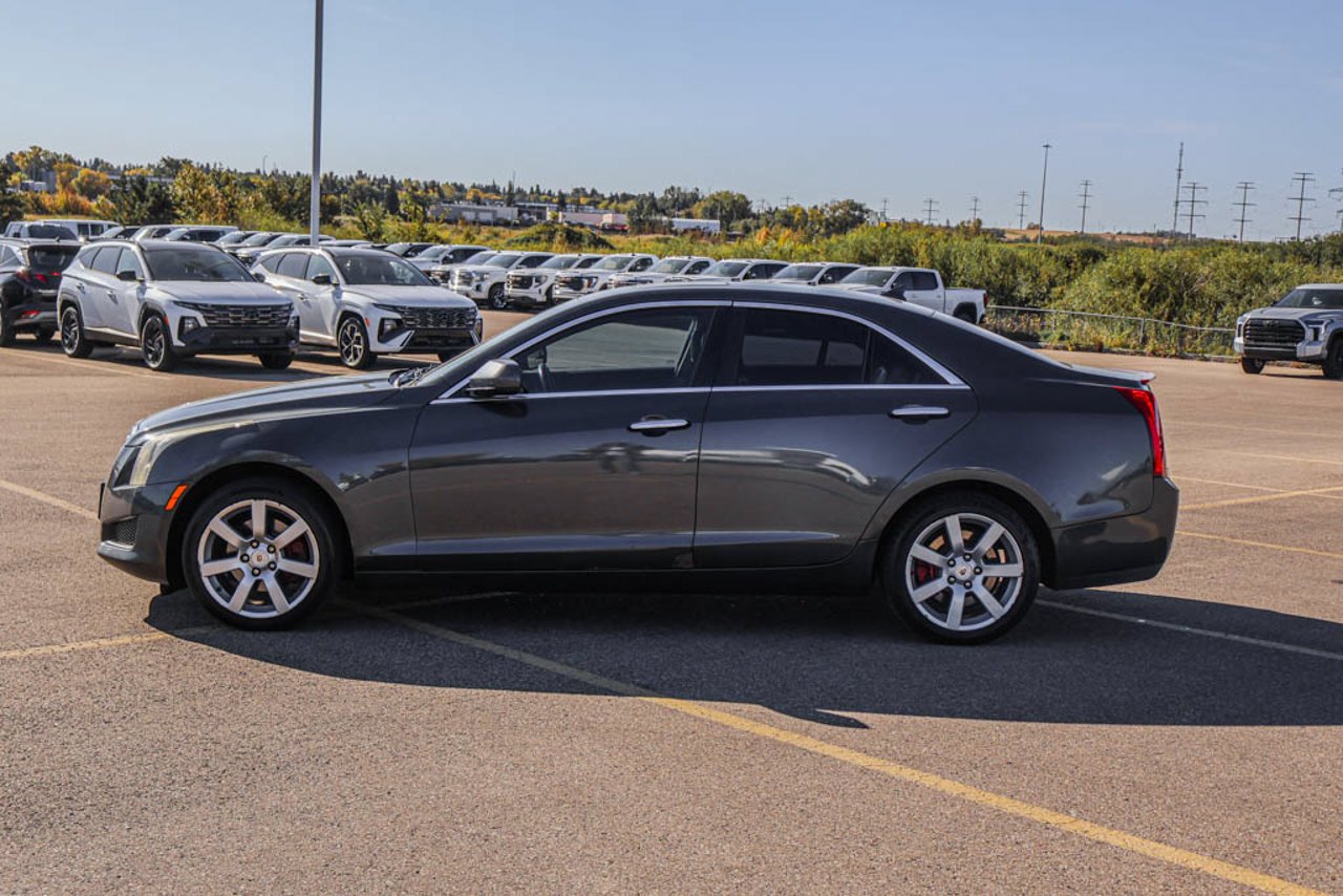 2014 Cadillac ATS 4dr Sdn 2.5L RWD Phantom Gray Metallic Sherwood Park - photo #4