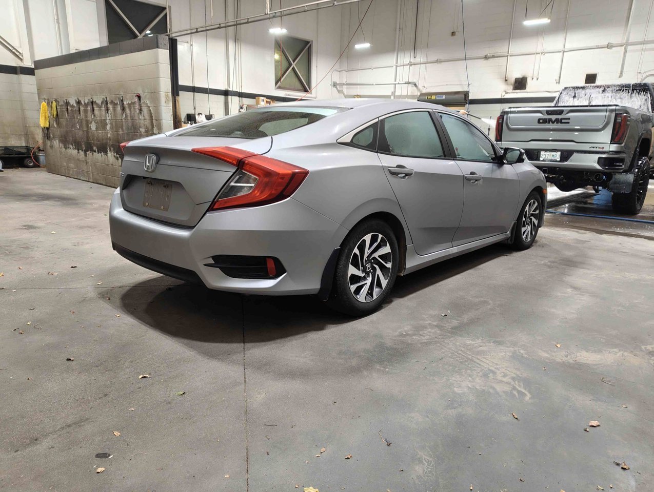 2016 Honda Civic Sedan 4dr CVT EX Grey Sherwood Park - photo #5