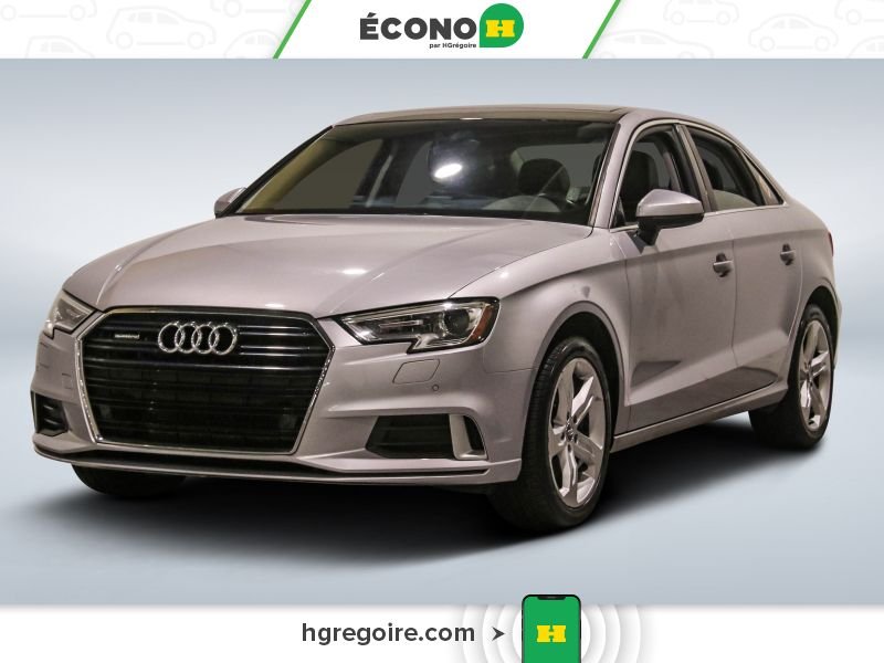 2018 Audi A3 Silver Laval - photo #2
