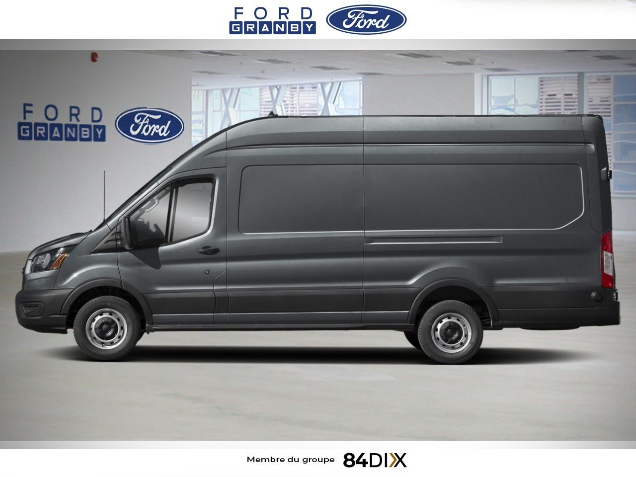 2026 Ford Transit Cargo Van Carbonized Grey Metallic Granby - photo #2