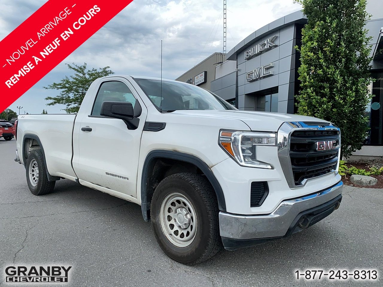 2022 GMC Sierra 1500 Limited Pro BOITE 8 PIED | 26-1024A White Granby - photo #2