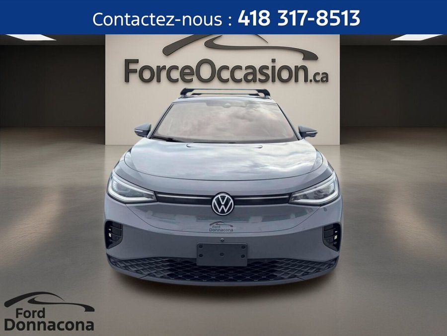 Volkswagen ID.4 Pro TI avec SK à batterie 2023 Blanc