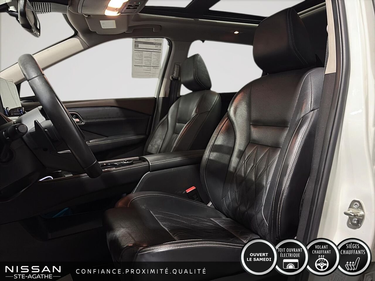 2021 Nissan Rogue TRACTION INTÉGRALE | TOIT OUVRANT PANORAMIQUE | CUIR | BOSE | UN SEUL PROPRIÉTAIRE White Saint-Jérôme - photo #7