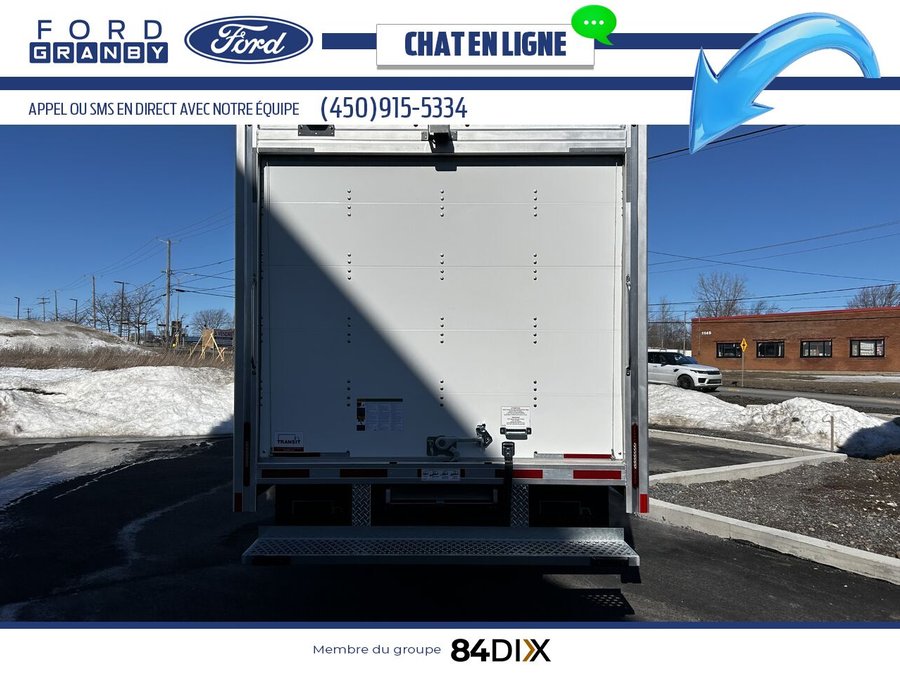 2024 Ford TRANSIT FOURGON TRONQUÉ T-350 TI 138 po PNBV de 9 950 lb RARJ White