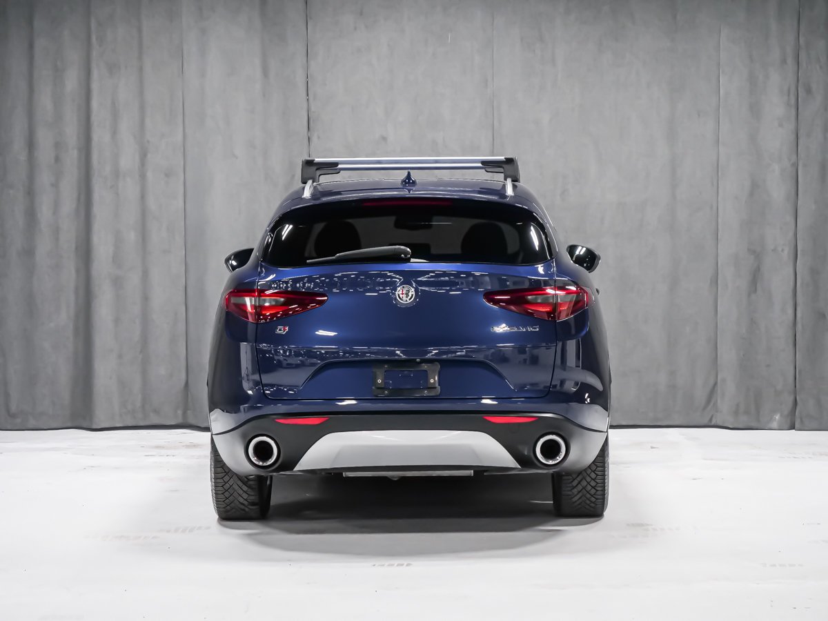 Alfa Romeo Stelvio Ti BARRE DE TOIT DÉMARREUR A DISTANCE 2018 Bleu Montréal - photo #7