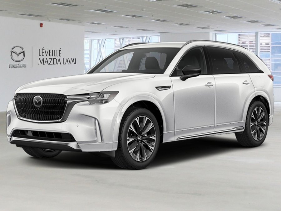 2026 Mazda CX-90 hybride rechargeable Signature TI White