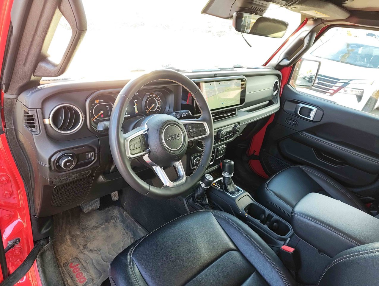 2024 Jeep Wrangler Unlimited Sahara 4 Door 4x4 Red Sherwood Park - photo #6