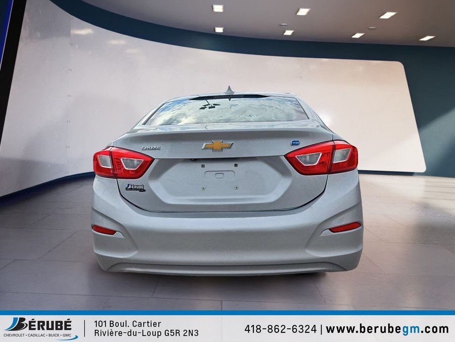 CHEVROLET CRUZE LT 1.6L berline 4 portes avec 1SH 2018 Argent