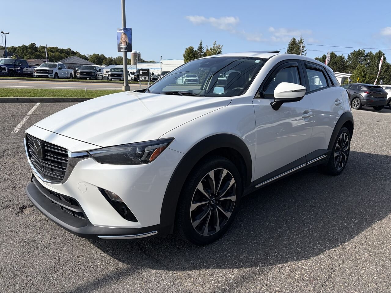 Mazda CX-3 GT TI BA 2020 Blanc Montmagny - photo #2