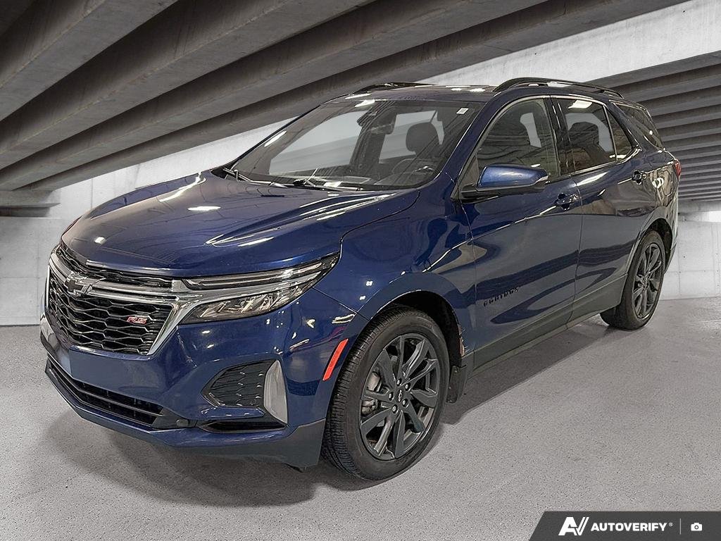 2022 Chevrolet Equinox 2602296A | RS, fully reconditioned, new brakes, priced to sell quickly Blue Edmonton - photo #0