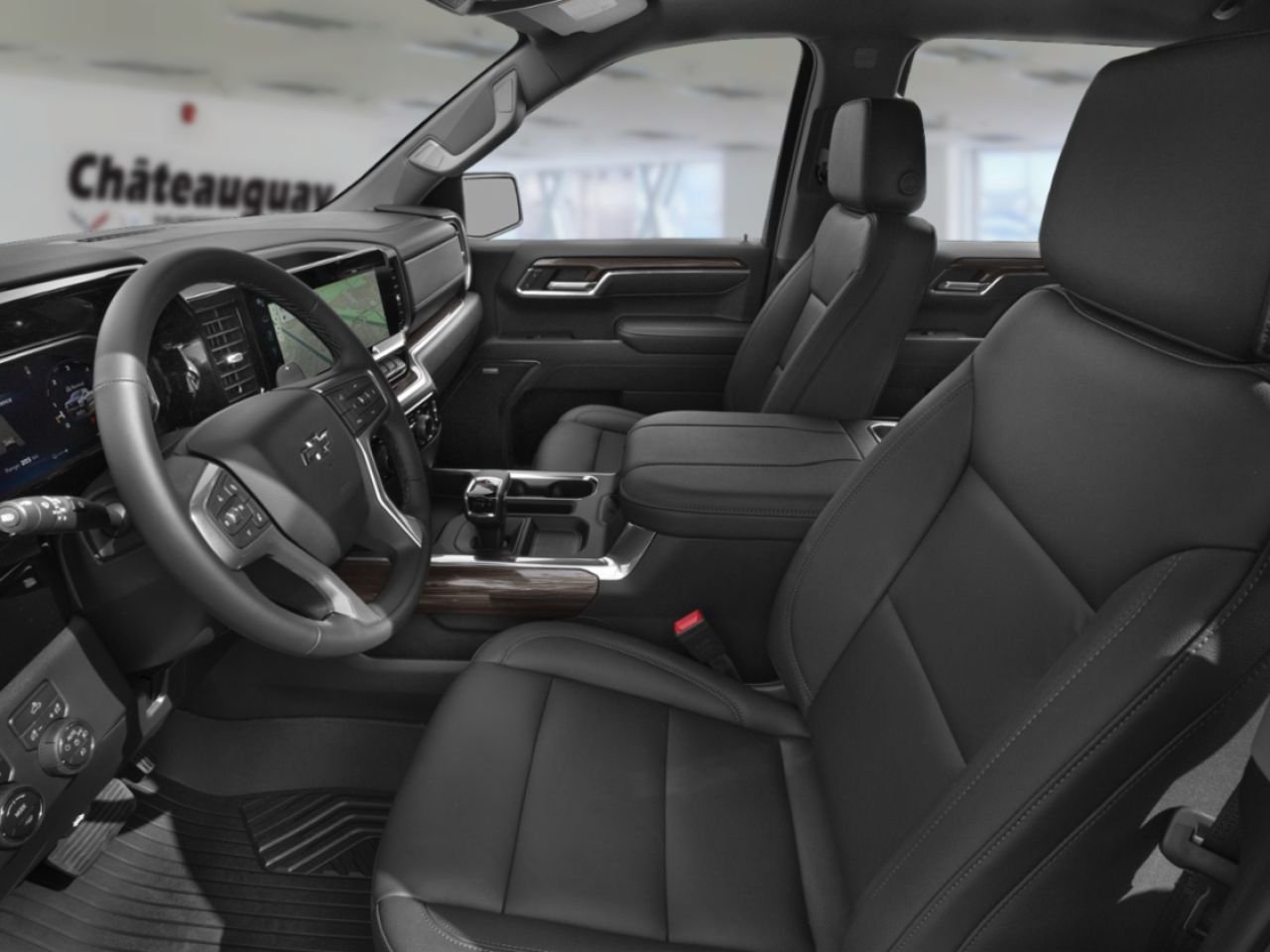 CHEVROLET Silverado 1500 LT Trail Boss cabine multiplace 4RM 147 po 2026 Noir Châteauguay - photo #6