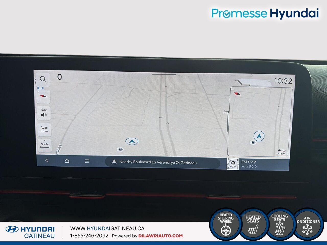 Hyundai Kona 1.6T N Line Ultimate TI 2025 Gris Ottawa & Gatineau - photo #22