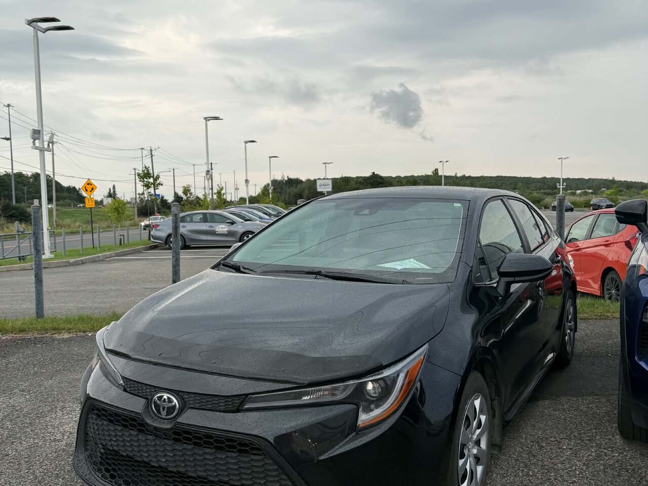 Black 2022 Toyota Corolla Sedan Continuously Variable Transmission