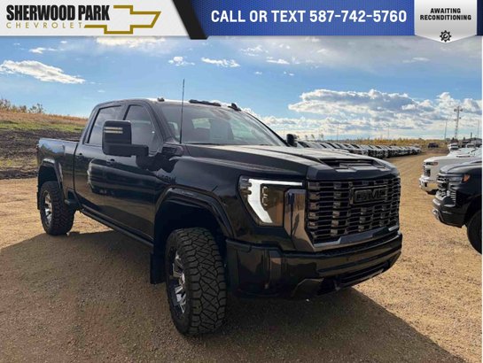 2024 GMC Sierra 3500HD Denali Ultimate 6.6L Duramax | Technology Package Black