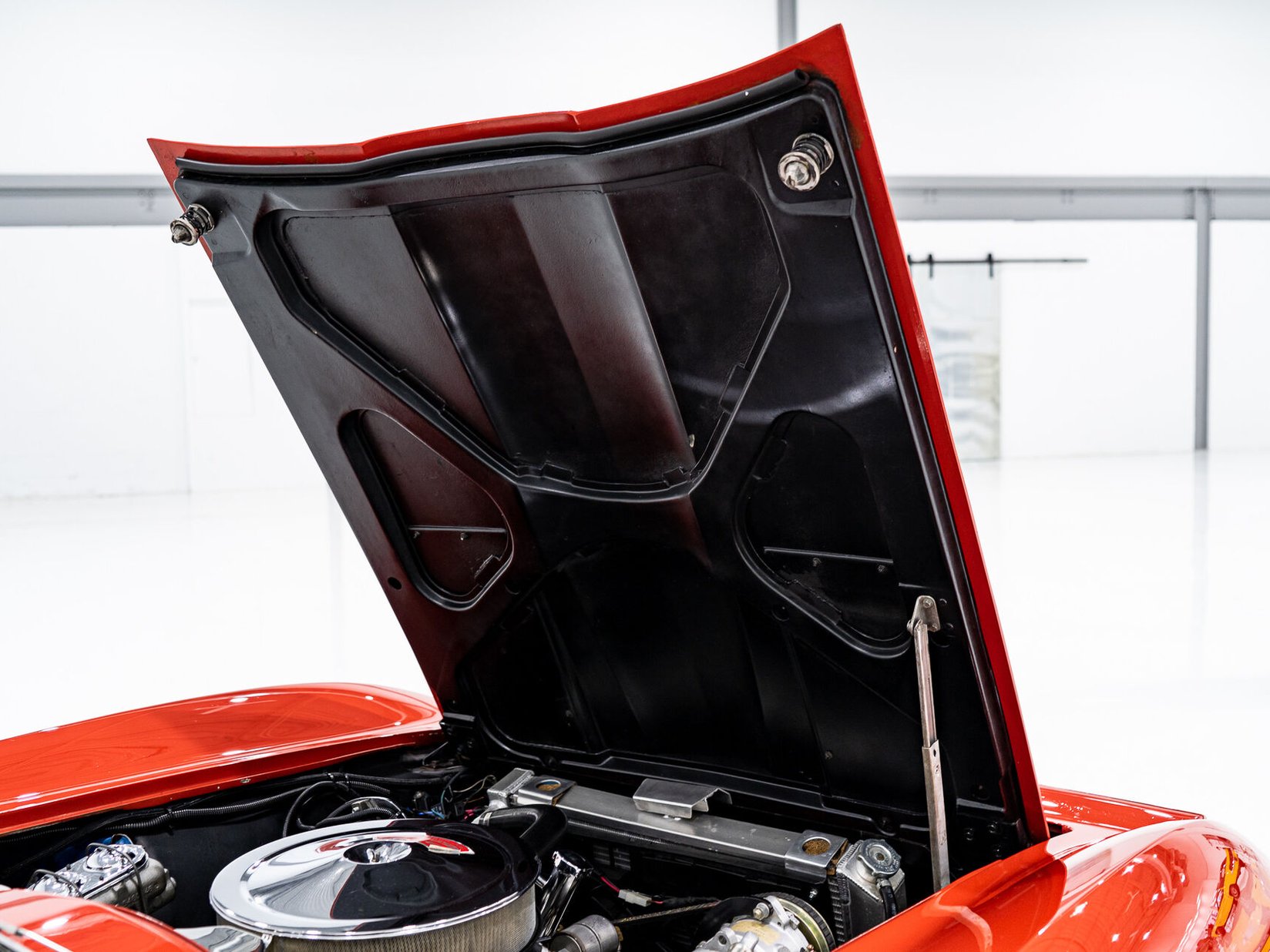 Chevrolet Corvette Split window matching# 327 Factory A/C | PRICE IN USD 1963 Rouge Montréal - photo #59