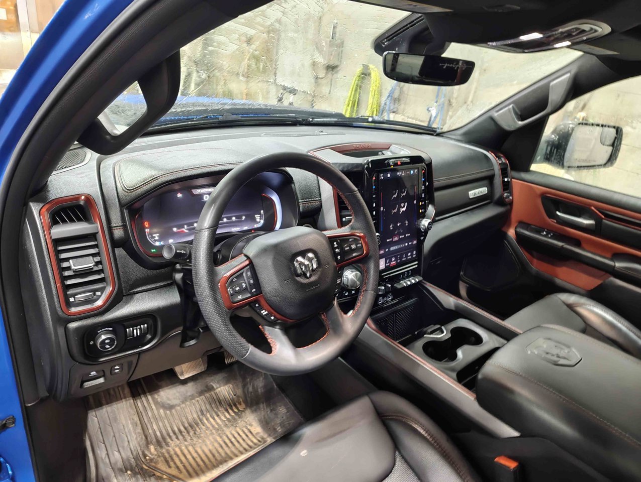 2025 Ram 1500 Rebel 4x4 Crew Cab 5'7 Box Blue Sherwood Park - photo #6