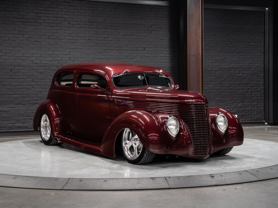 1938 Ford Tudor | 496 Big Block | AI R Suspension | High End Restoration - Built by Wadsons Hot Rods