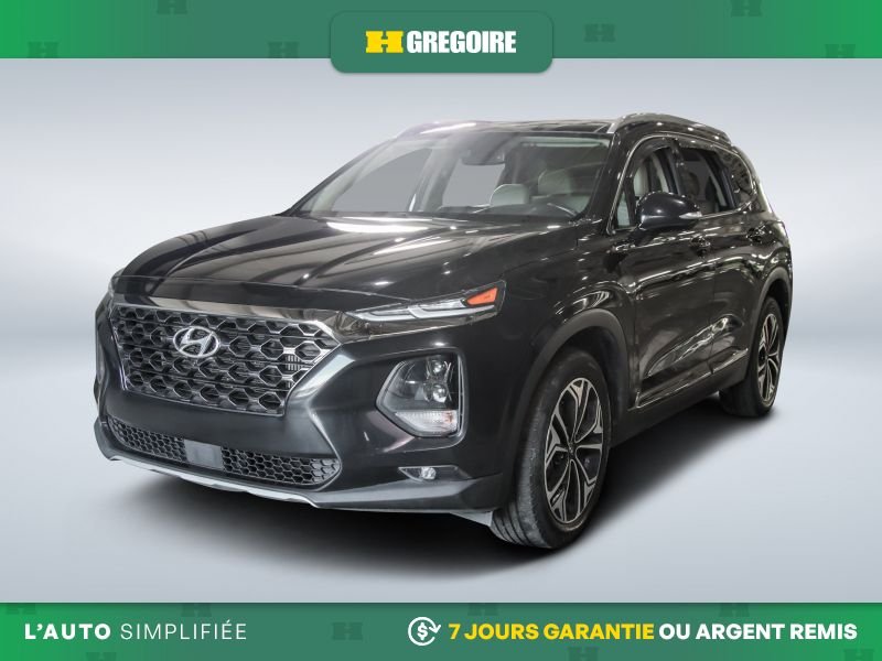 2020 Hyundai Santa Fe Black Blainville - photo #2