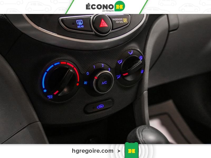 Hyundai Accent 822549 | LE AUTO A/C GR ELECT 2016 Gris Laval - photo #14