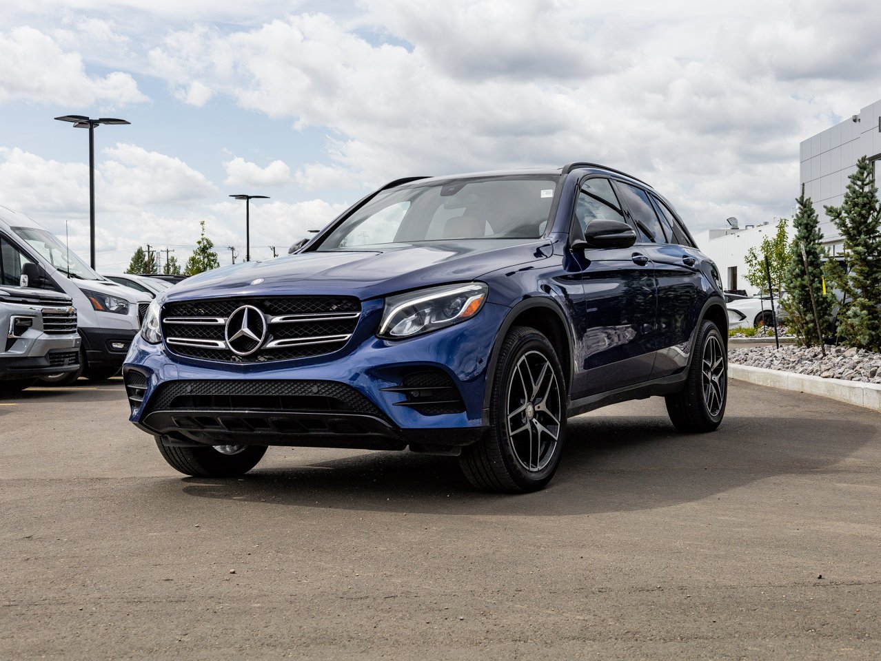 2017 Mercedes-Benz GLC 4MATIC 4dr GLC 300 Blue Sherwood Park - photo #3