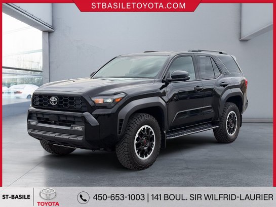 TOYOTA 4RUNNER TRD HORS ROUTE PEINTURE 2025 Noir