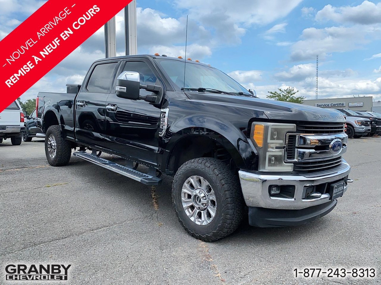 Ford Super Duty F-250 SRW XL cabine 6 places 4RM 160 po | 26-0618B 2017 Noir Granby - photo #2