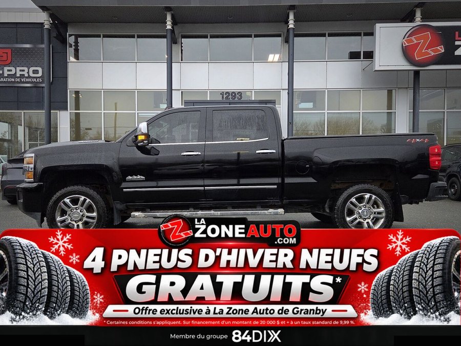 Chevrolet Silverado 2500HD High Country 5TH WHEEL PREP PACKAGE + JAMAIS ACCIDENTÉ 2018 Noir