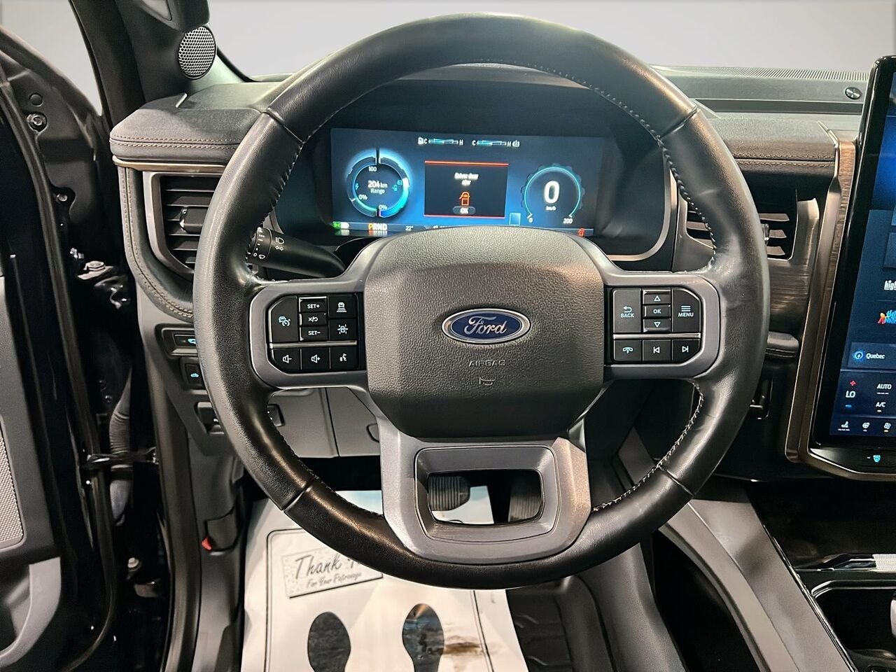 2023 Ford F-150 Lightning GROUPE 510 A, standard range Blue Québec - photo #30
