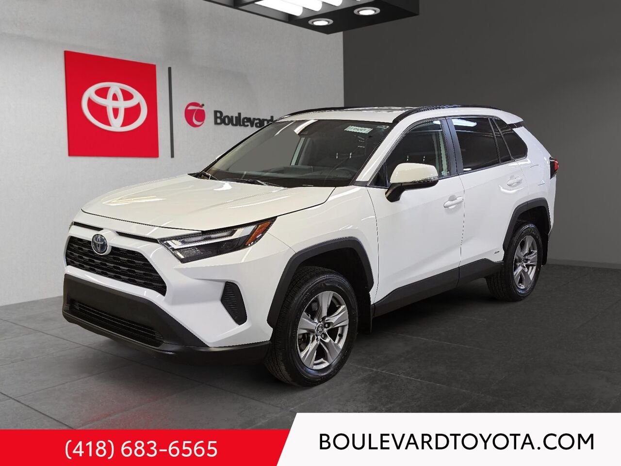 Toyota RAV4 Hybride 100281A-85 | XLE, AWD 2024 Blanc Québec - photo #0