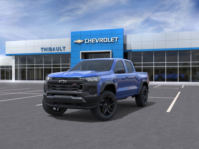 CHEVROLET Colorado Trail Boss 4RM 2025 Bleu récif métallisé Saint-Eustache - photo #7