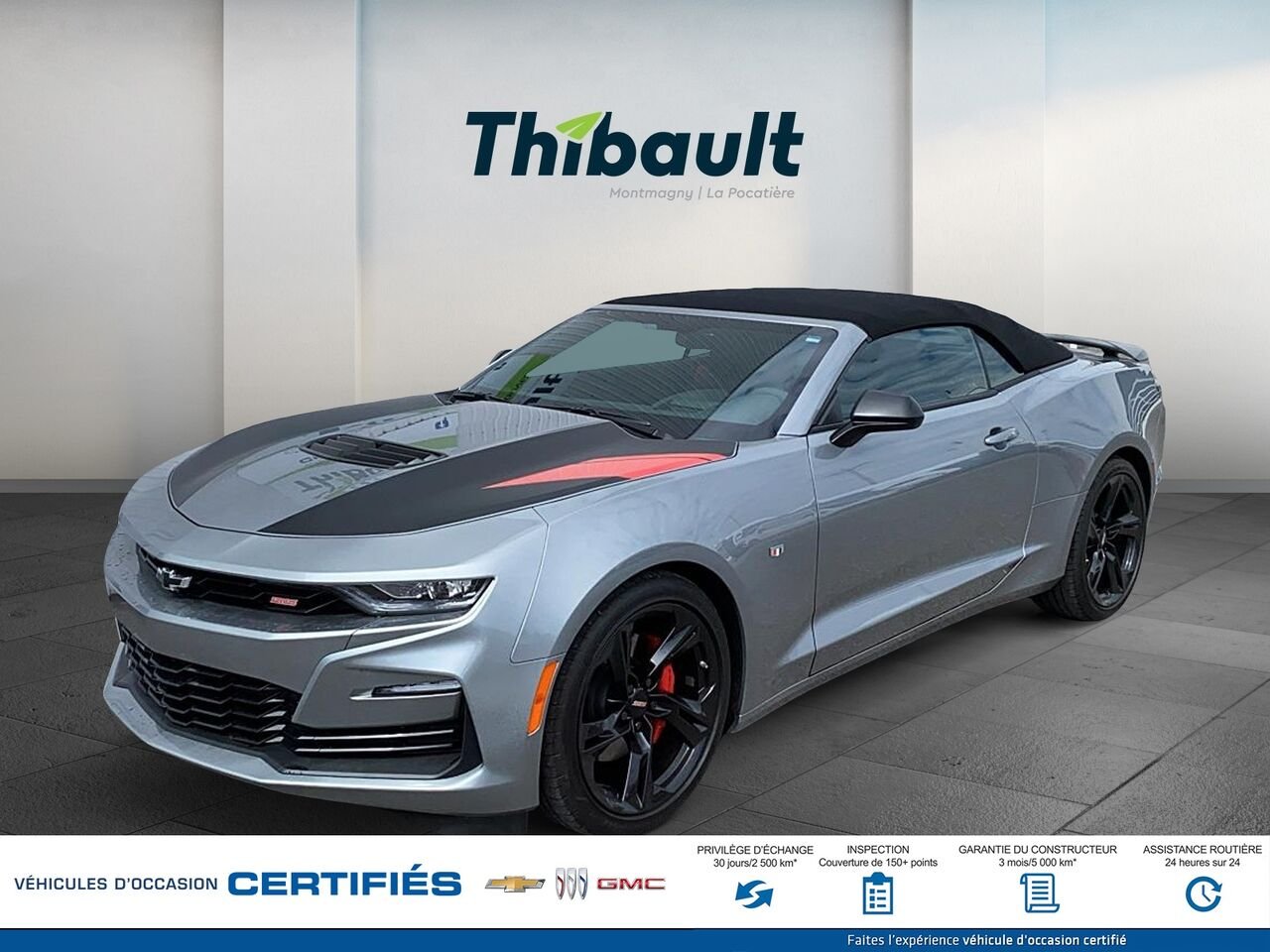 CHEVROLET CAMARO 2SS cabriolet 2 portes 2024 Gris Montmagny - photo #0